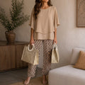 Black & Beige