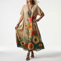 Beige Floral