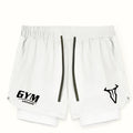 White with Label