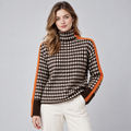 Orange Checkered