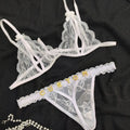 White lingerie set