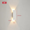 20 cm white housing – 6 W