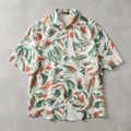 Green Tropical Print