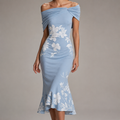 Sky Blue Floral