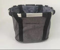 Gray Pattern 206 Fabric Basket