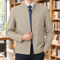 Stand Collar Khaki