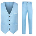 Sky blue vest + pants