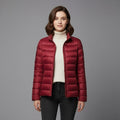 High Neck Burgundy