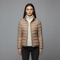 High Neck Khaki
