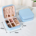 A51 PU Zipper Light Blue