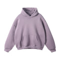 Hoodie, Light Violet, drop shoulder sleeve