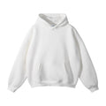 White Hoodie Raglan Sleeves