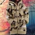 Beige Horse Motif