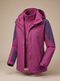 Women's Softshell Jacket Burgundy Red